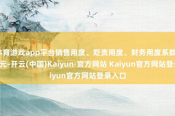 体育游戏app平台销售用度、贬责用度、财务用度系数1.84亿元-开云(中国)Kaiyun·官方网站 Kaiyun官方网站登录入口