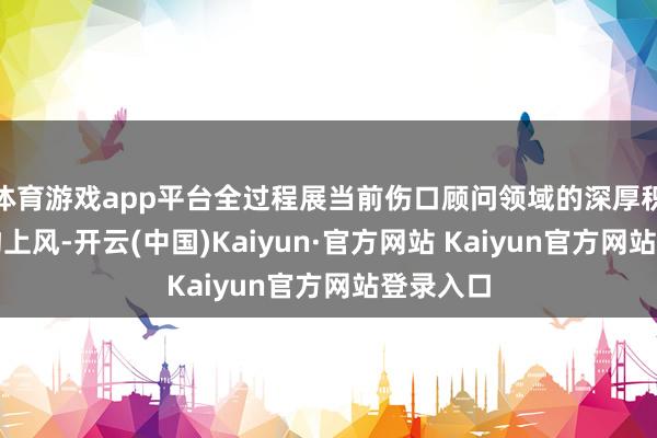 体育游戏app平台全过程展当前伤口顾问领域的深厚积存与产物上风-开云(中国)Kaiyun·官方网站 Kaiyun官方网站登录入口